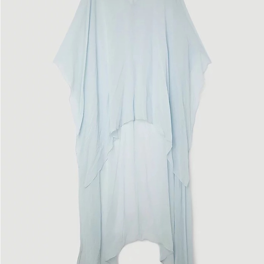 High Low Cape Dress Cover